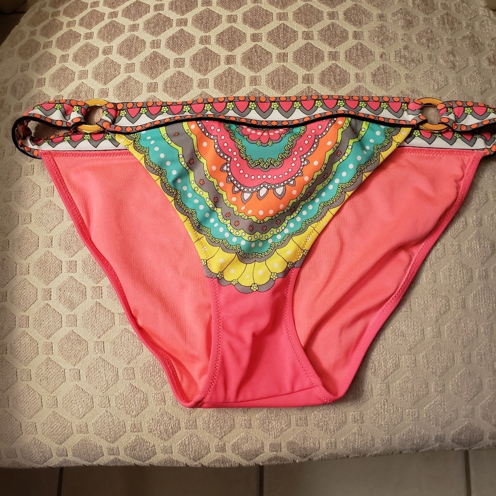 NEW Victoria's Secret Paisley Bikini Bottoms Large
